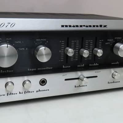 MARANTZ 1070 INTEGRATED AMPLIFIER FULLY SERVICED RECAPPED EXCELLENT CONDITION image 2