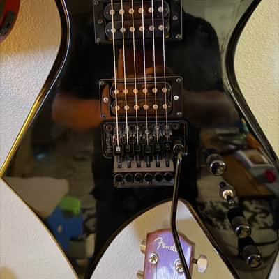 B.C. Rich Stranger Things “Eddie's” Inspired NJ Warlock 2022 - Black image 1