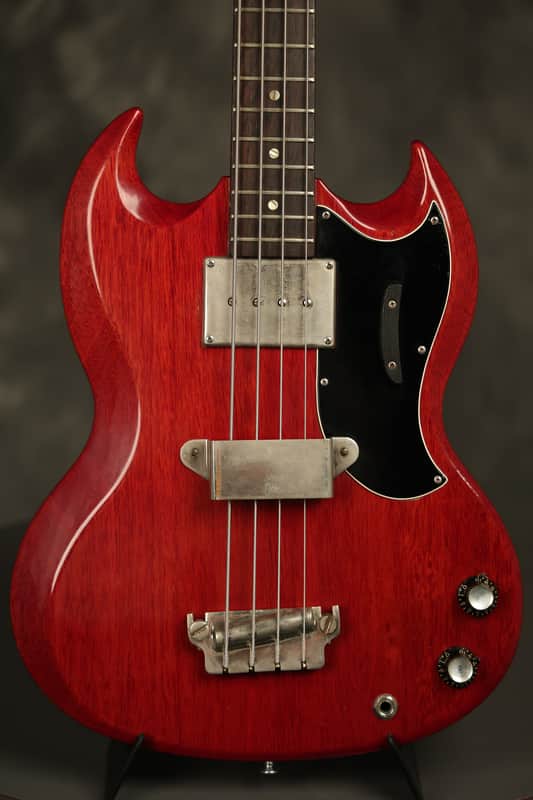 all original 1964 Gibson EB-0 Bass Cherry - Good