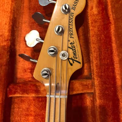 Fender Precision Fretless Bass 1971 - Black image 3