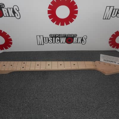 Allparts Fender Licensed Strat Replacement Neck, Chunky Maple - #SMO-FAT image 1