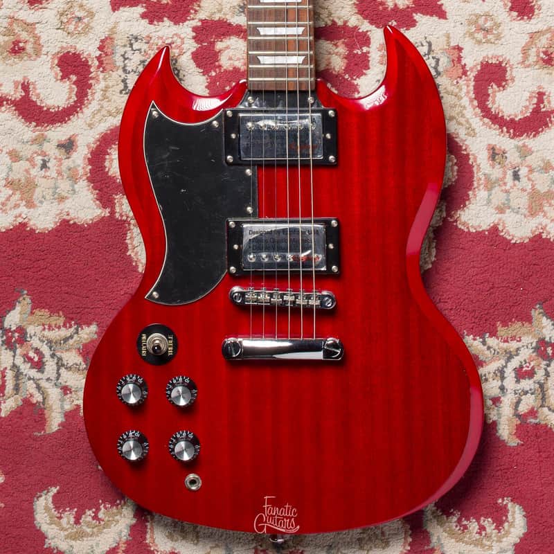 Epiphone SG G-400 Left-handed - Cherry #DW06091842 Second Hand image 1