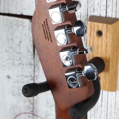 Fender Acoustasonic Standard Telecaster Acoustic Electric Guitar Black image 13