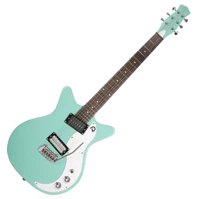 Danelectro 59XT - Dark Aqua with Wilkinson Tremolo (D59XT) image 2