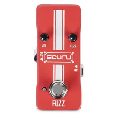SCURU FUZZ Guitar/Bass Fuzz Effect Pedal VOL/FUZZ Versatile Sound made by Caline image 1