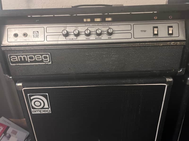 Ampeg V4B 70’s - black image 1