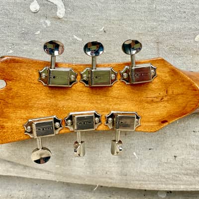 1964 Mosrite Ventures Body & Neck Husk Natural Refin-Vintage 1960's for Restoration image 9
