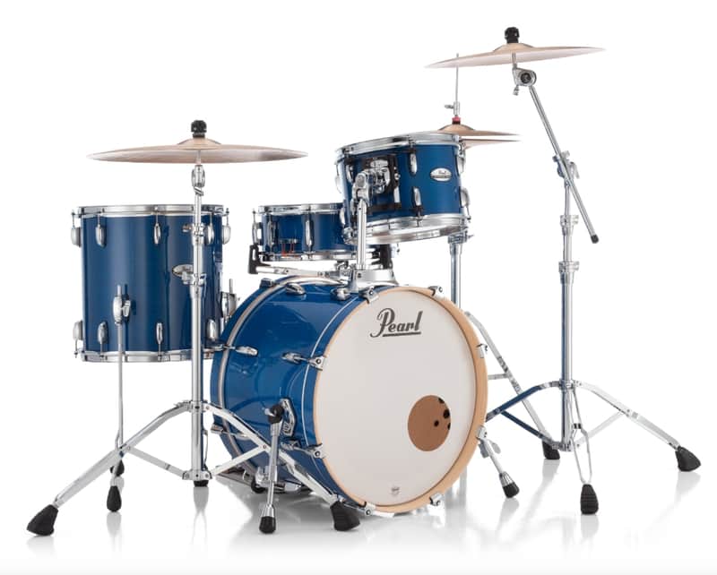 Pearl Professional Series 3 Piece Shell Pack - 20" Bass Drum SHEER BLUE image 1