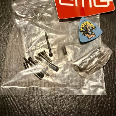 EMG Robert Trujillo Of Metallica RT Rip Tide Set Brushed Black Chrome Jazz Active J Pickup & Wiring image 7