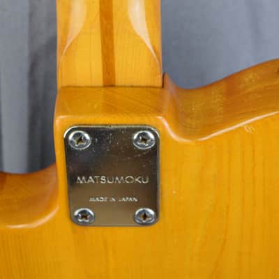 GRECO Telecaster Thinline TE-500 1974 - Ash Nat - Japan Import image 11