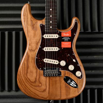 Fender Limited Edition American Professional Stratocaster with Solid Rosewood Neck 2020 - Roasted Ash image 1