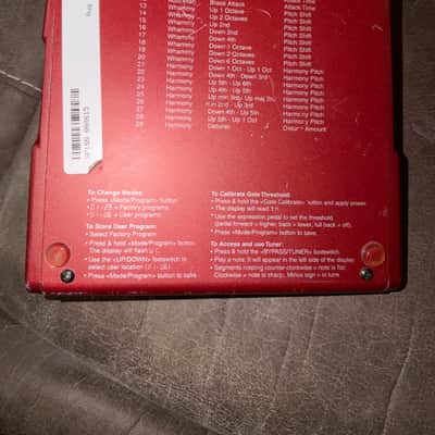 DigiTech XP-100 Whammy Wah 1999 - Red image 4