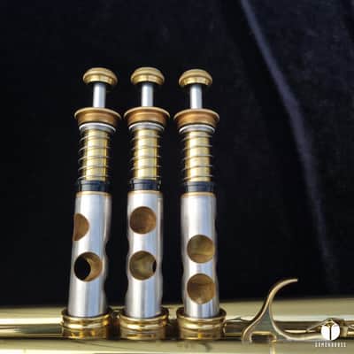 A. Courtois Paris 520 trumpet case mouthpiece gamonbrass image 17