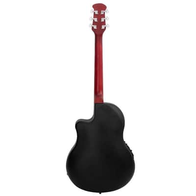 Glarry 41" Popular Spruce Cutaway Acoustic-Electric Guitar EQ Bag With Bag image 5