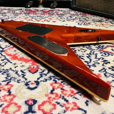 2004 B.C. Rich Exotic Pro JR V - Spalted Maple w/ SKB Flight Case image 17