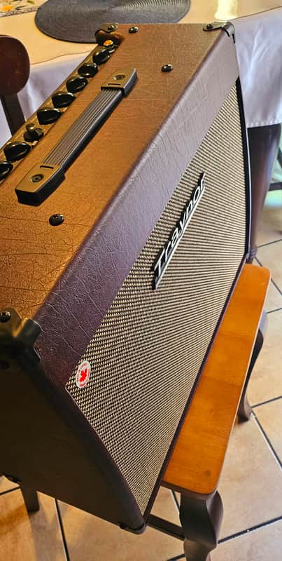 Traynor YCV40WR Custom Valve 40-Watt 1x12" Guitar Combo - Wine Red image 1