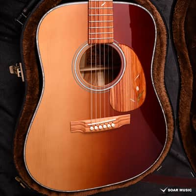 Headway Acoustic guitar The Eagle TWC/ATB Type D  - TLP-HGR(Tulip Half Gradation) #A04141 - 2.1kg image 3
