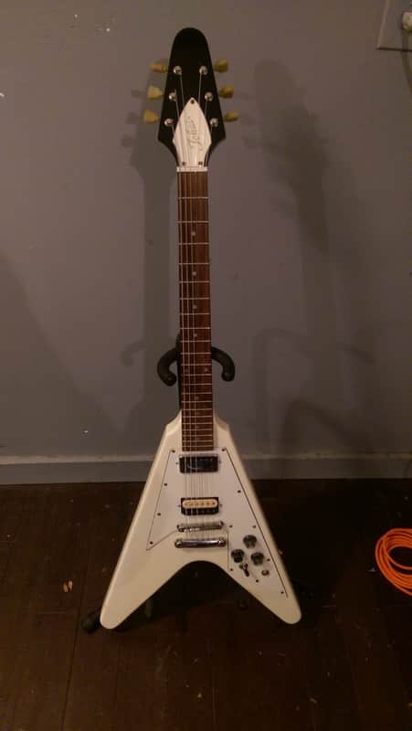 Tokai  Flying V   90s  Aged White image 1