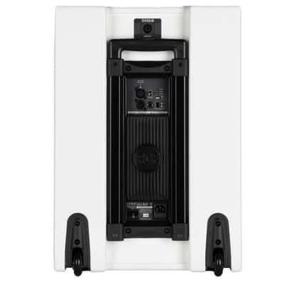 2x RCF EVOX 12 White Portable Active 2-Way Column Array DJ System 1400 Watts image 7