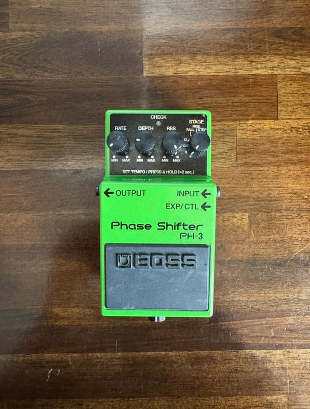 Boss PH-3 Phase Shifter (Dark Gray Label) 2000 - Present - Green image 1