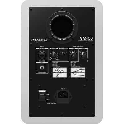 Pioneer DJ VM-50 2-Way Active Studio Monitor (Single, White) image 2
