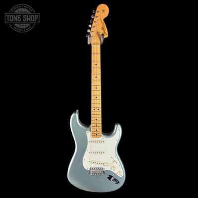 Used 2005 Fender Custom Shop 1966 Stratocaster Ice Blue Metallic Closet Classic w/case TSU24607 image 2