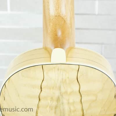 Fender Zuma Exotic Concert Ukulele - Natural Spalted Maple image 9