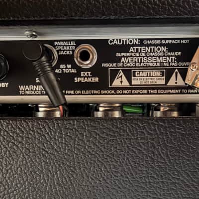 Fender '65 Twin Reverb Reissue 85-Watt 2x12" Guitar Combo 1991 - Present - Black image 3