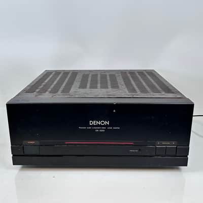 Denon POA-2200 Vintage Stereo Power Amplifier High Current image 1