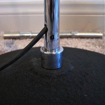 Vintage 1990's Chinese variant model / Atlas Sound MS-12C microphone floor / desk stand w XLR cable image 6