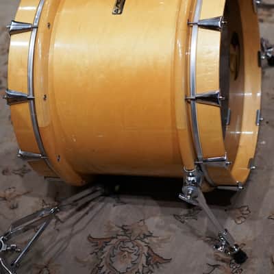 Peavey 12/14/16/20" Radial Pro 1000 Drum Set 1990s - Natural Gloss image 10