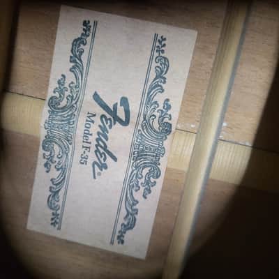 Fender F-35 1980s image 5