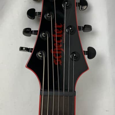 Schecter Sunset-7 Red Dawn 7-String Guitar Gloss Black B-STOCK image 8