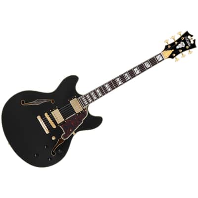 Excel DC Solid Black D'Angelico image 1