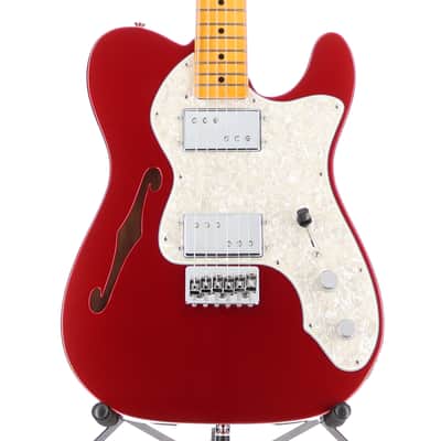 Fender American Vintage II 1972 Telecaster Thinline, Maple Fingerboard, Candy Apple Red (G2) (16853)