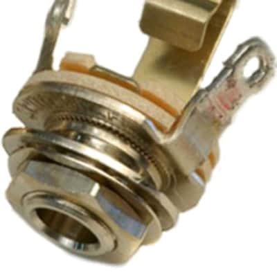 Genuine Gretsch 1/4" Output Jack with Nut and Washer for Guitar/Bass