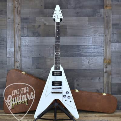 Gibson 70's Flying V - Classic White with Hard Shell Case image 14