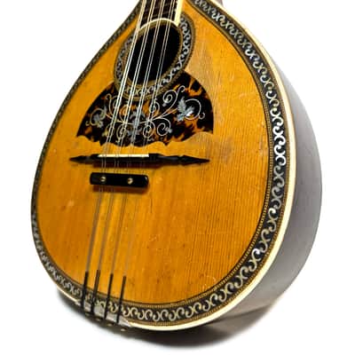 Flat-Back Mandolin Model Luxe Bruno Klemm 1890's / 1900's image 3