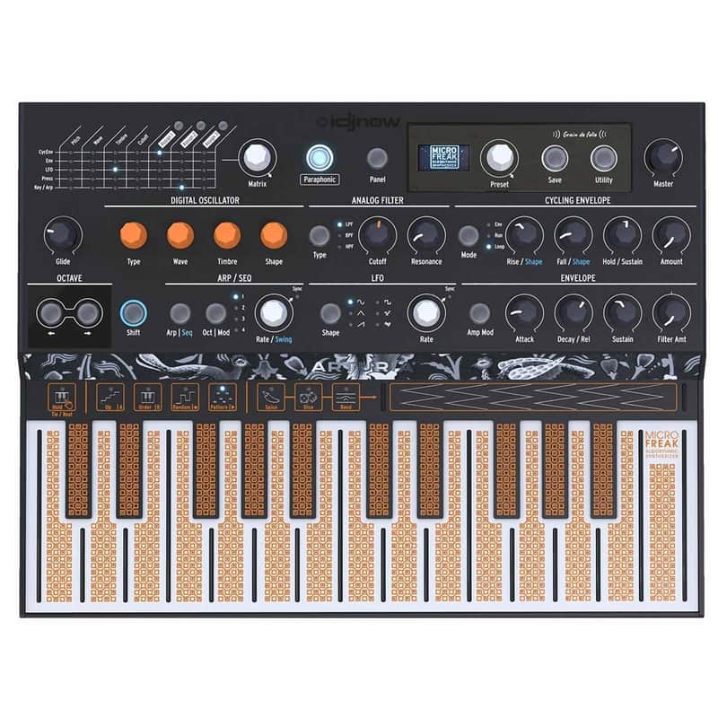 Arturia MicroFreak Hybrid Synthesizer Keyboard Controller - Open Box Mint image 1