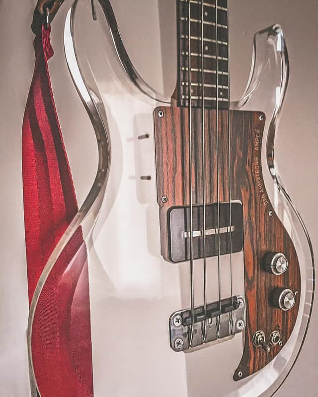 Ampeg Dan Armstrong Lucite Bass Clear 1971 image 1