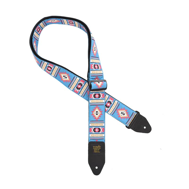 Ernie Ball Sedona Blue Jacquard Strap image 1