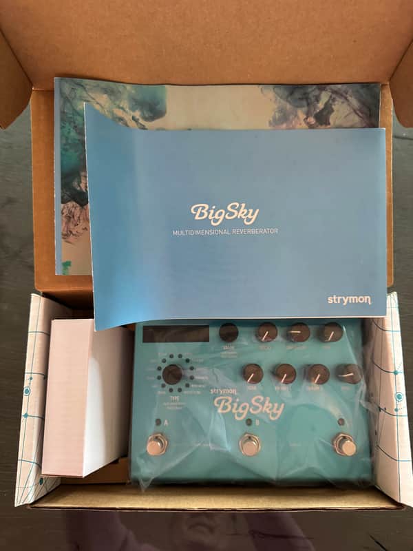 **IN BOX-ALL PAPERWORK** Strymon Big Sky Reverb image 1