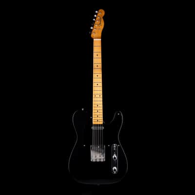 Fender Dealer Exclusive Vintera Road Worn '60s Double Esquire Black with Case image 2