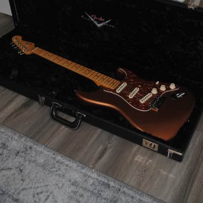 2008 Fender Custom Shop Classic Custom Stratocaster 2008 - Metallic Copper Finish image 10