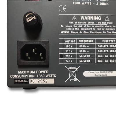 Genz Benz GBE1200 bass head 1200W image 5