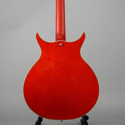 Washburn SH35TR Wing Series Semi-Hollow Electric Guitar - Trans Red image 6