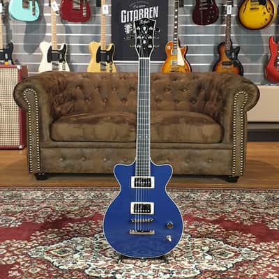 Hofner Leader Professional H4800-P-DB-0 Blue Sparkle + incl. Hofner-Case + NEW with invoice image 2