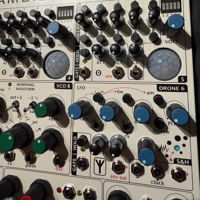 Elta Music Solar 42F with gig bag Ambient Machine Drone Synthesizer White image 7