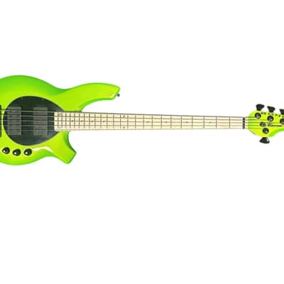 Ernie Ball Music Man Bongo 5 HH, Mantis Green / Maple *On Order, ETA Aug. 2026 image 6