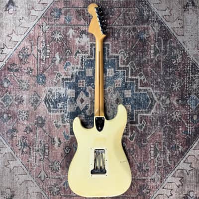 1980 Fender Stratocaster Vintage White / Black Pickguard & Pickups W/ Original Hardshell Case! image 6